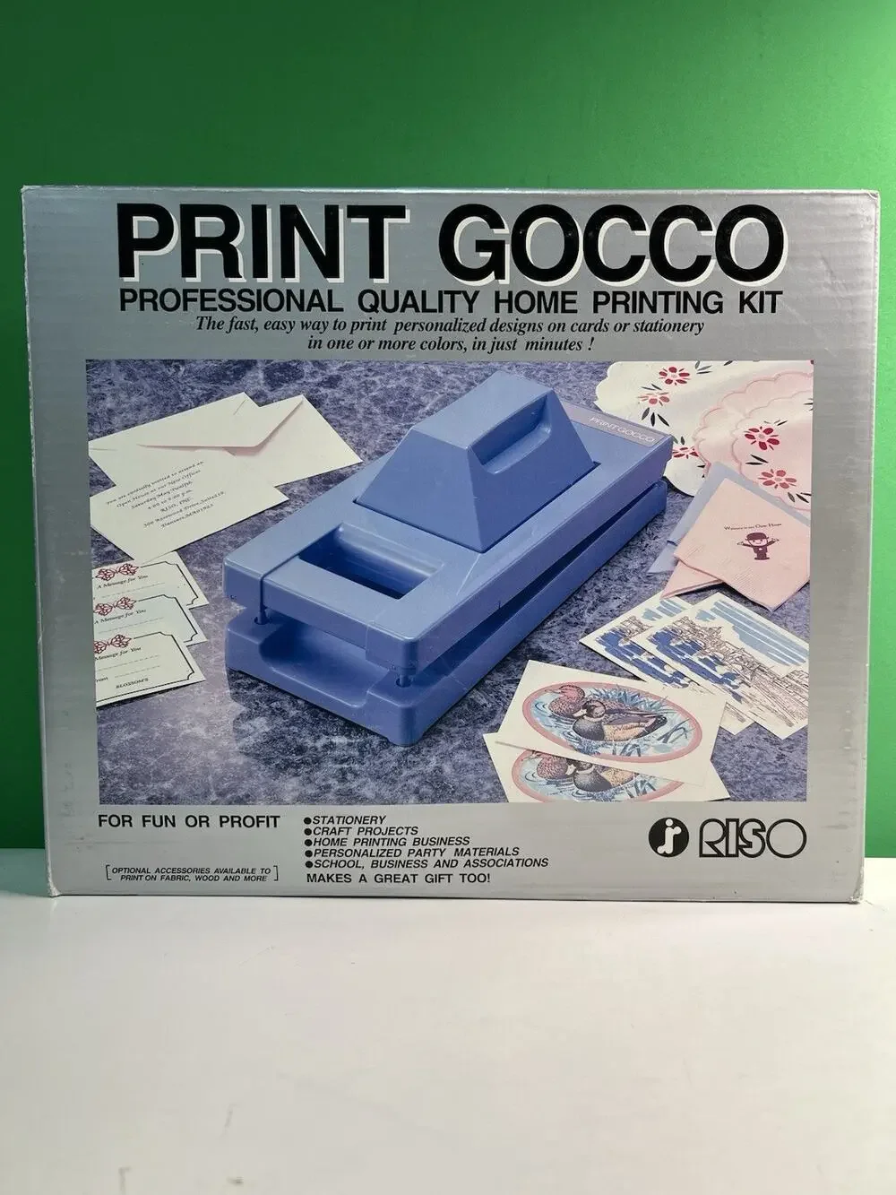 Riso Print Gocco B6HM KIT (S-103) Vintage Screen Printing Japanese Multi-Color